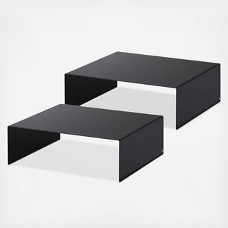 Tower Riser Shelf, Set of 2