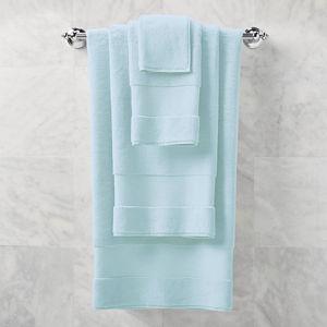 Frontgate Resort Collection Washcloths - 2 in Crystal Blue