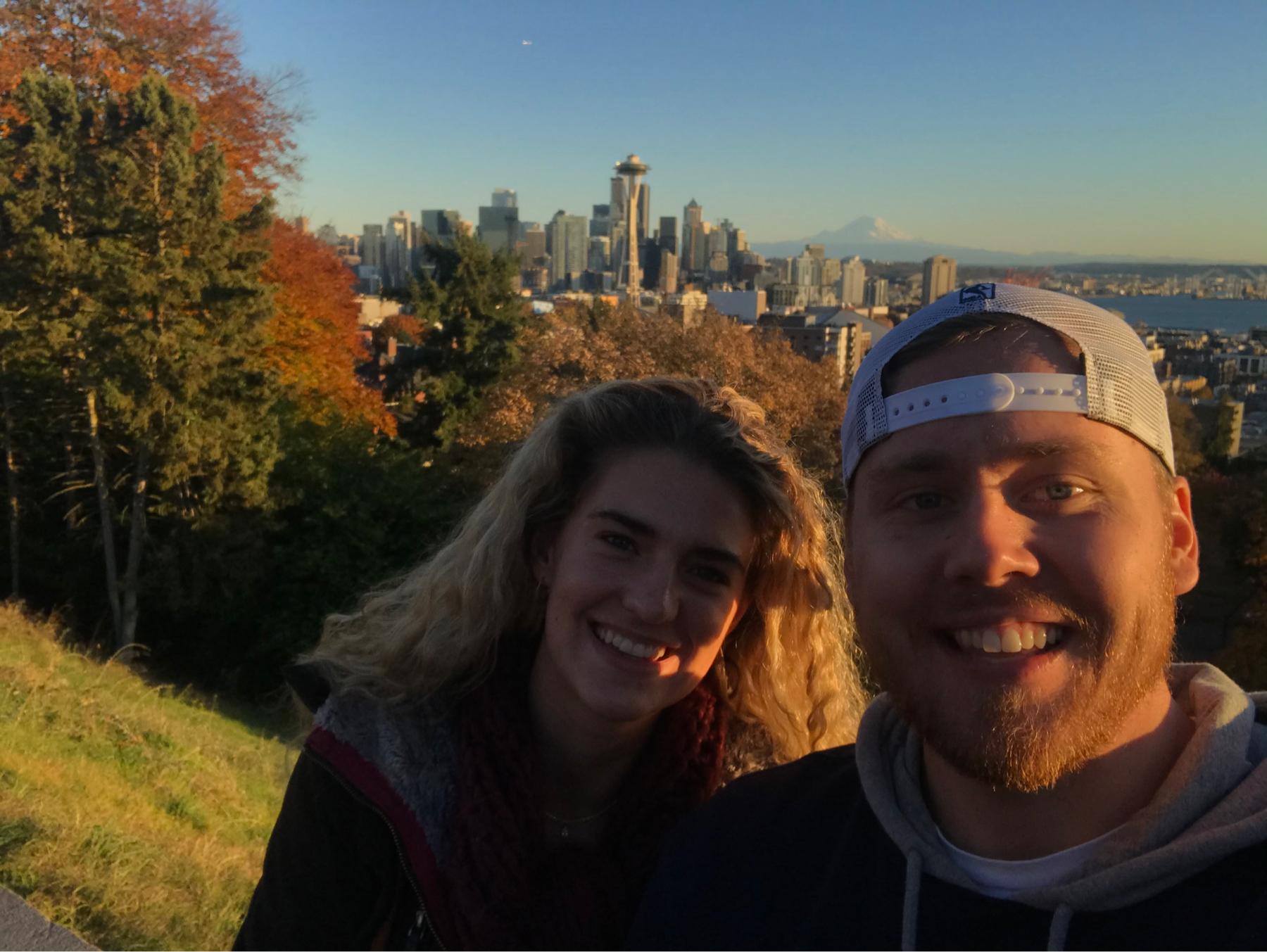 My first trip to Washington to meet Leif’s family!🏔️