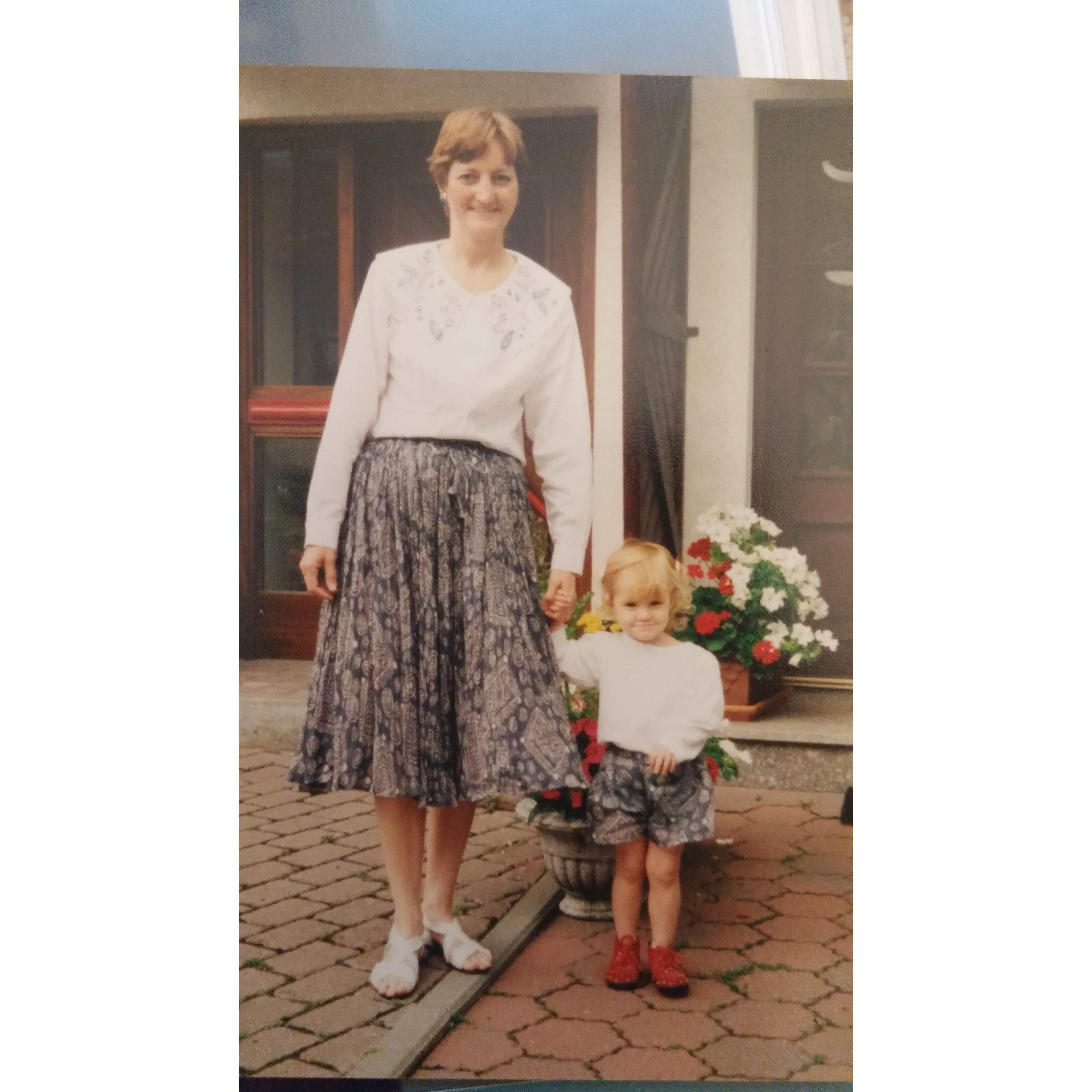 Sam and Robbie (mom)