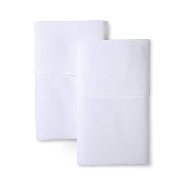 Hotel Sheets Direct 100% Bamboo King Pillowcases 20 x 40 inch - Better Than Silk, Cool, Soft, Great for Hair, Hypoallergenic - White