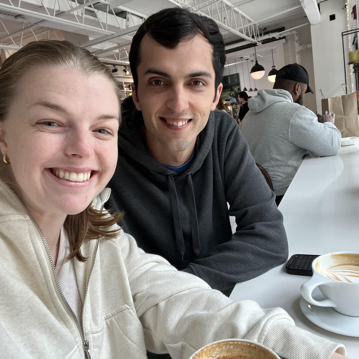 Coffee date at Louie & Honey!