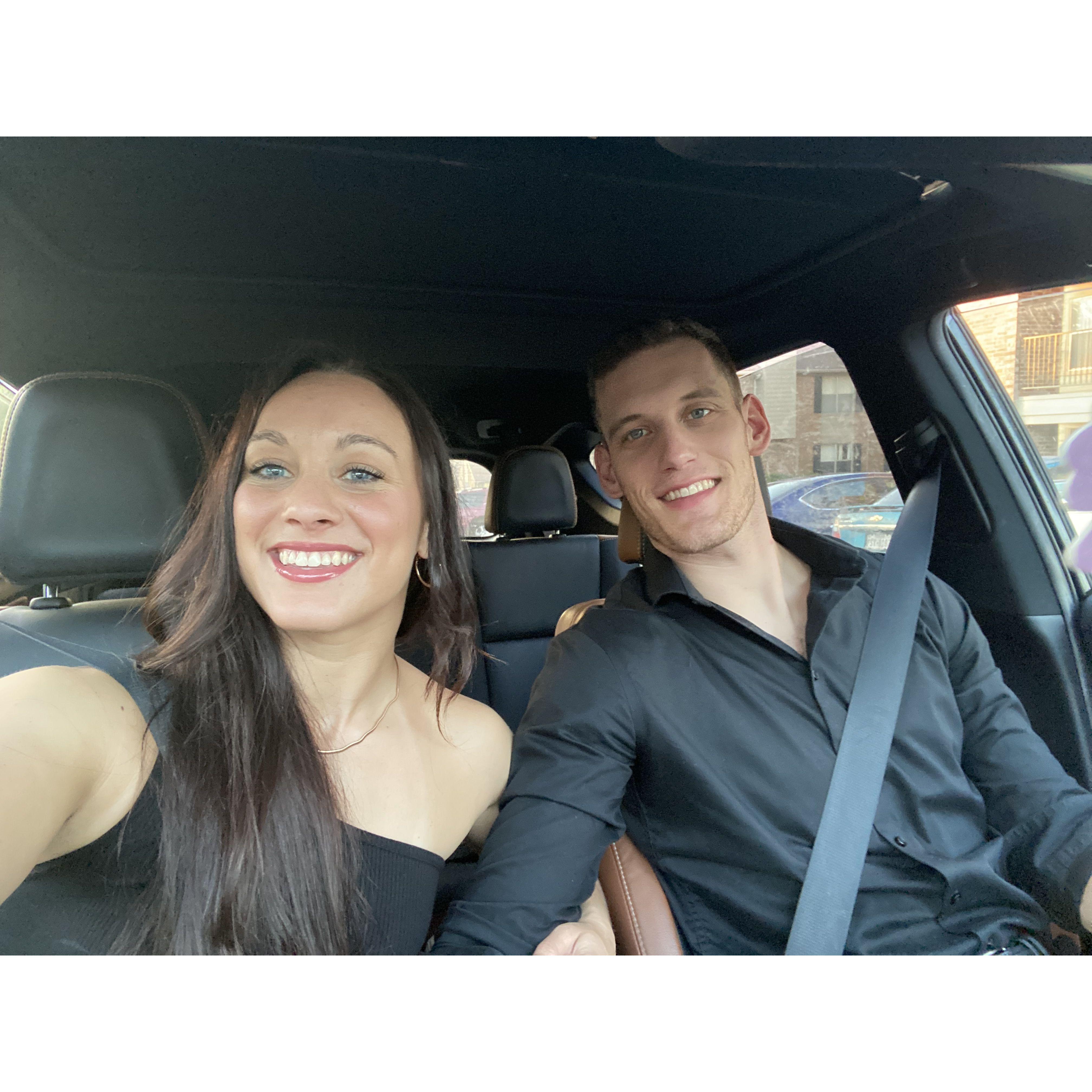 One of the first dates we had together