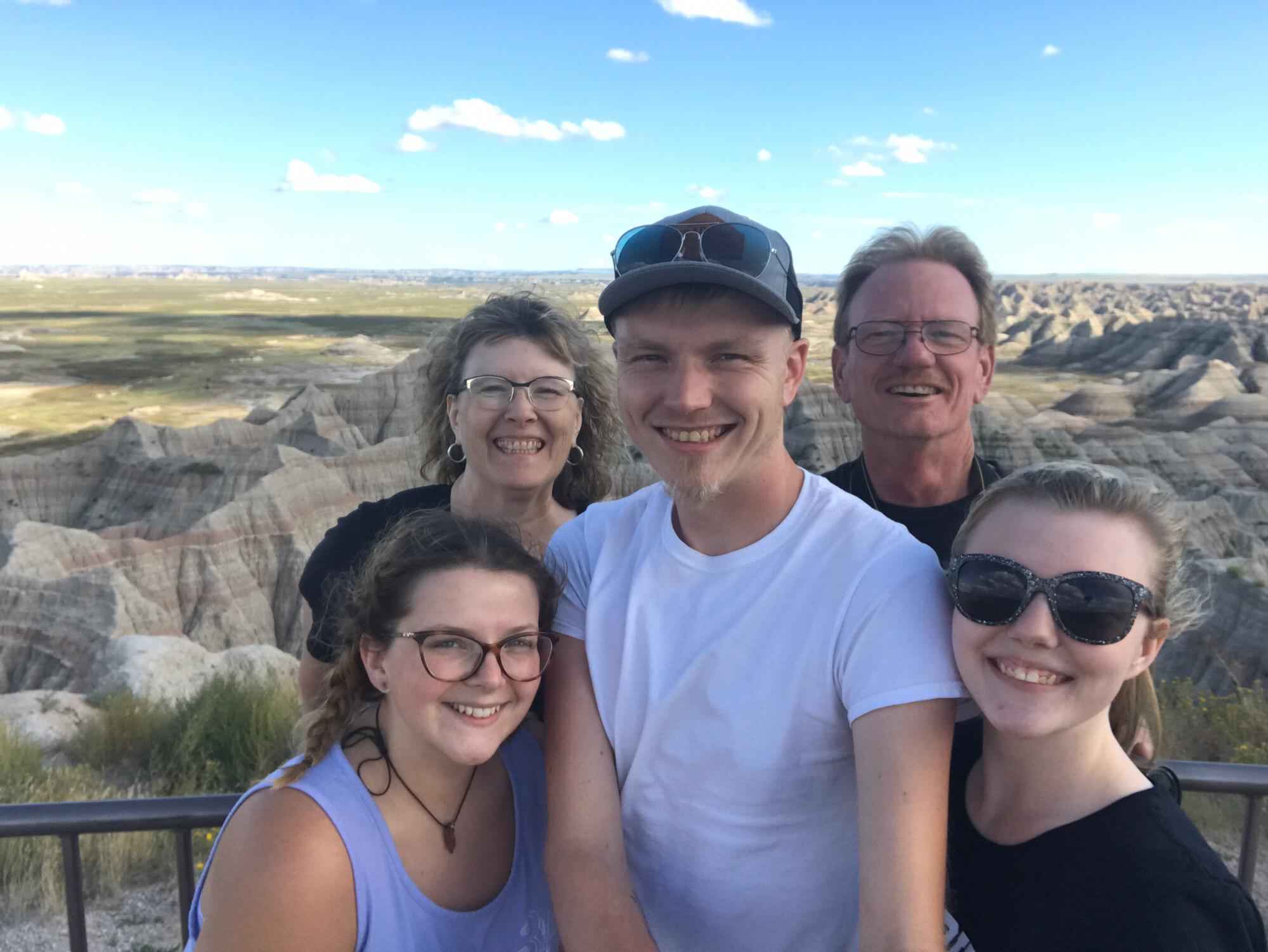 The badlands were among the top of our favorites list in South Dakota