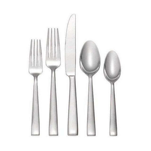 Oneida H147020A Monolith 20 Piece Everyday Flatware, Service for 4 18/0 Stainless Steel, Silverware Set