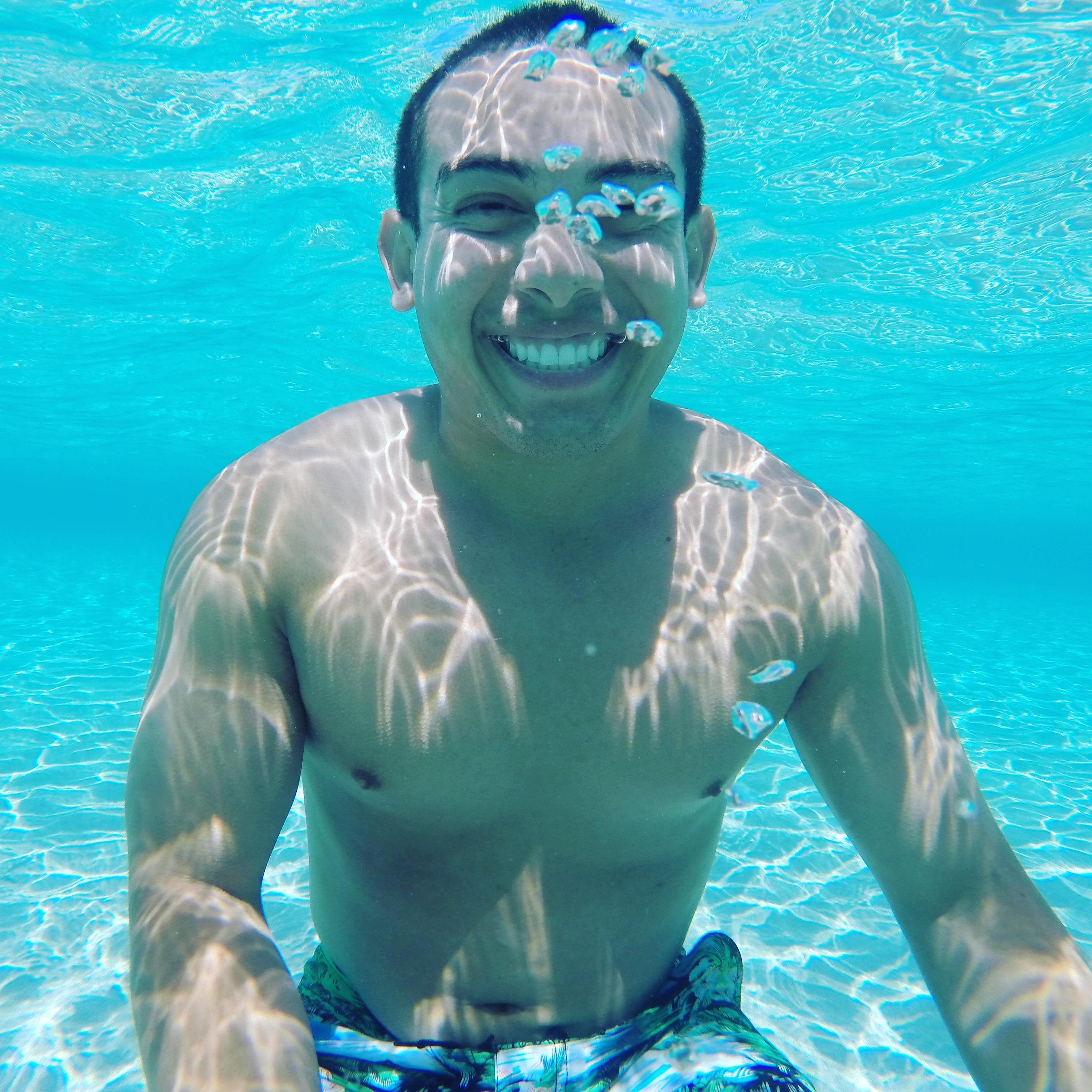 Blue waters of Ibiza