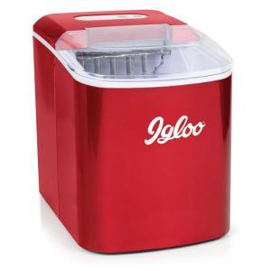 26-Pound Portable Ice Maker, Retro Red