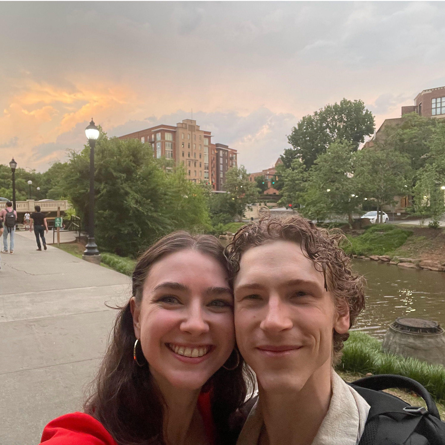 Post-show in Greenville