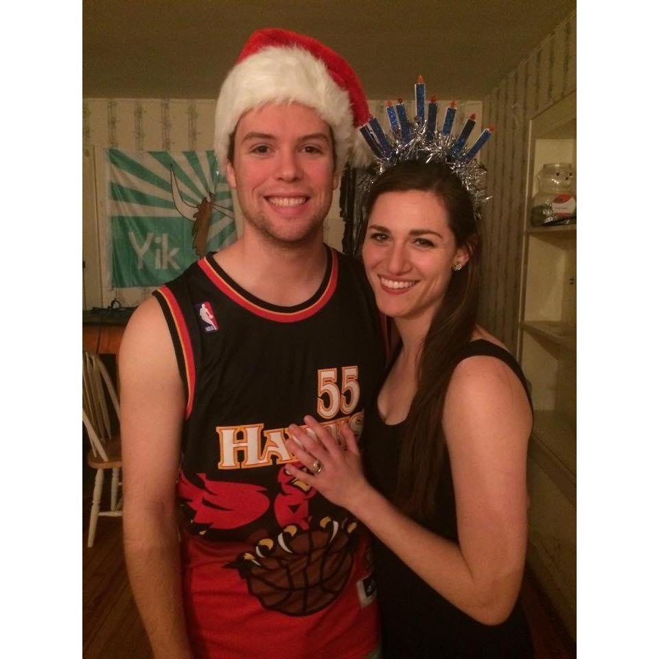 Though we come from different backgrounds, we love celebrating together. Nicole still has that Hanukkah crown that Amanda made for her!