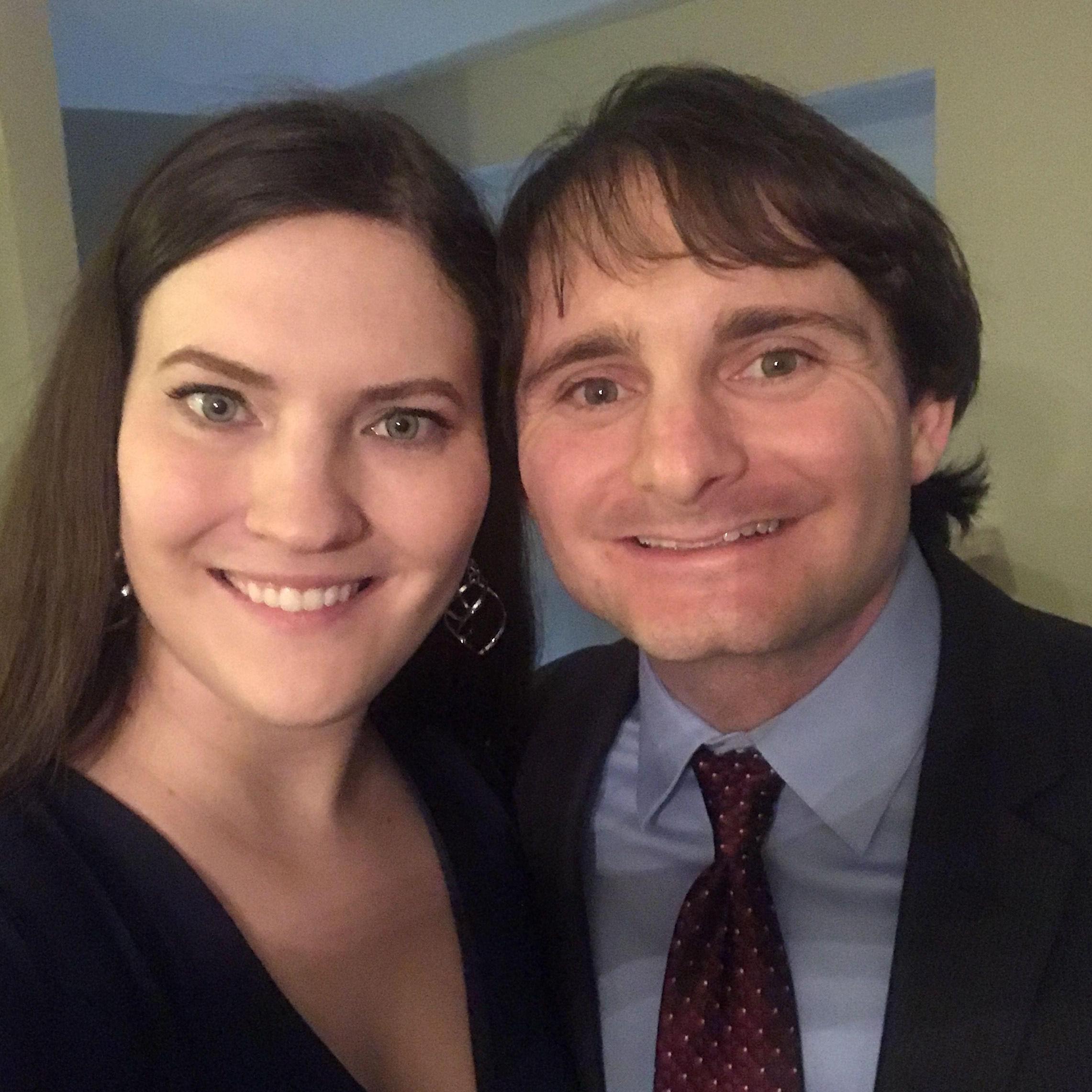 All dressed up to go to Sunil and Maya's wedding at the Townsend Hotel in Birmingham, Michigan August 2018
