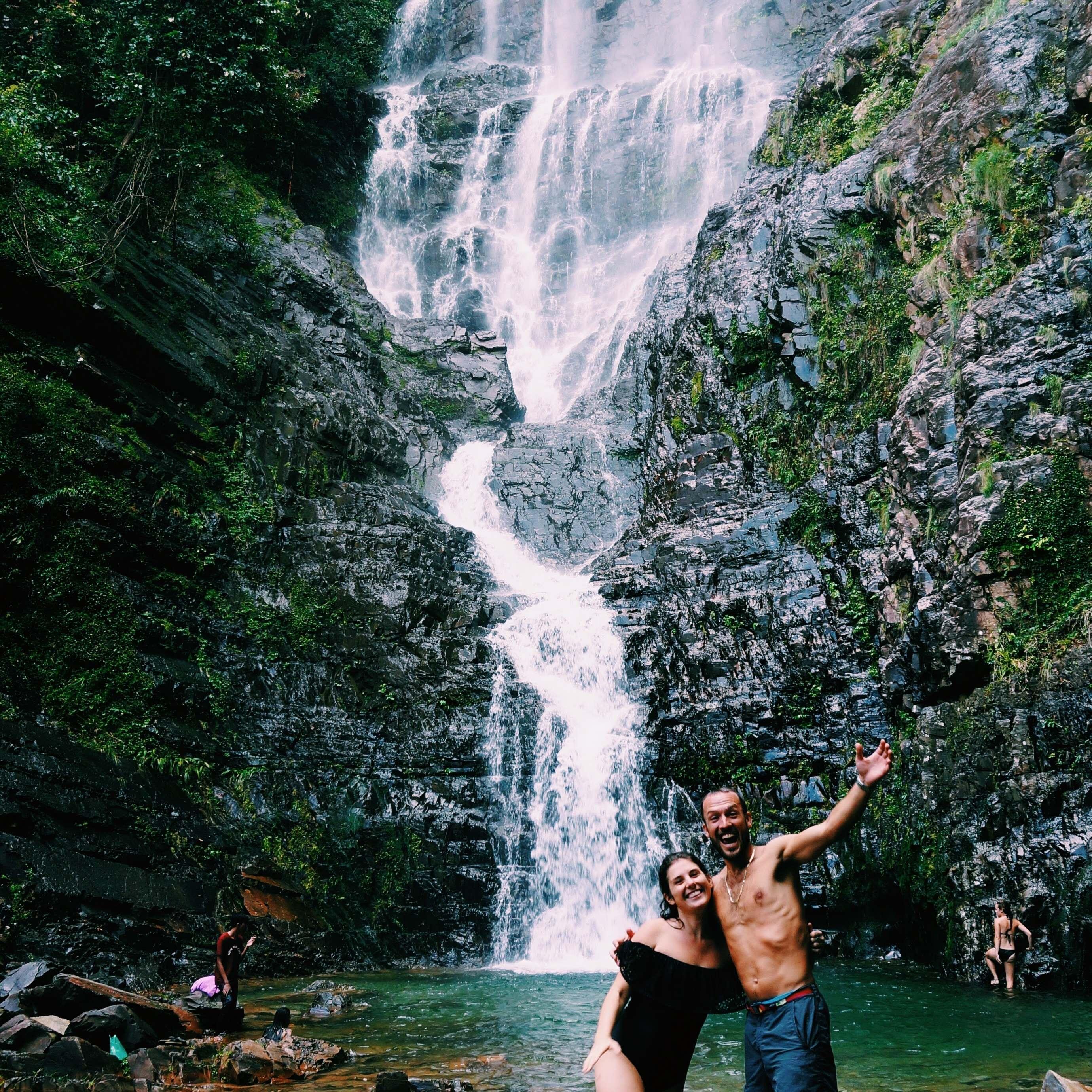 We're in Malaysia! This photo was taken on Langkawi island.