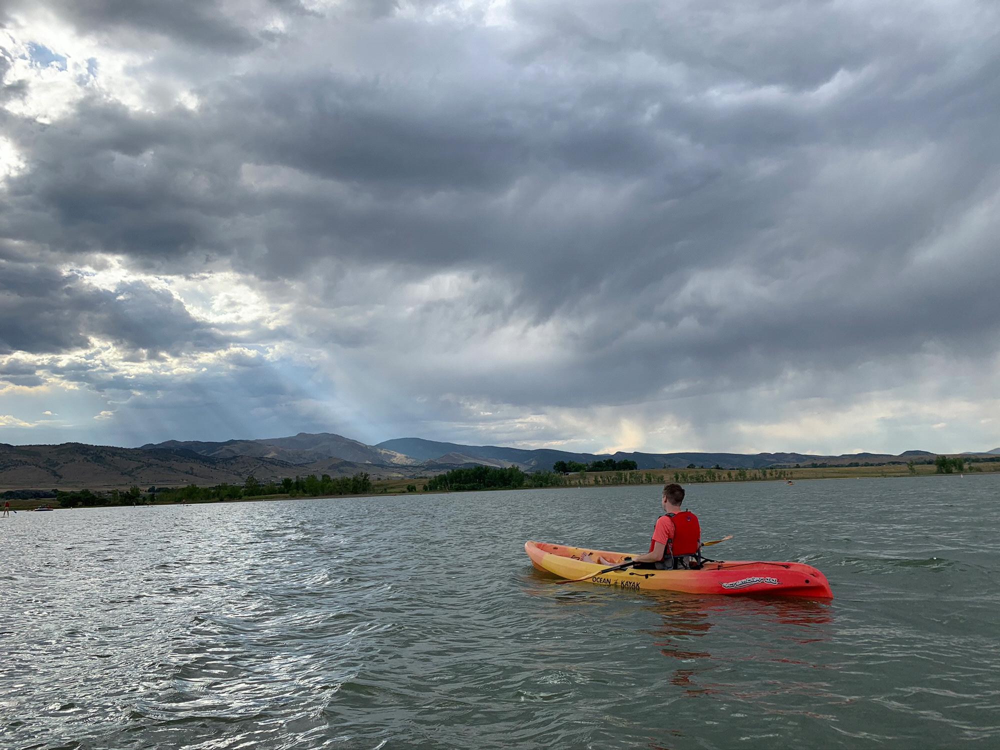 Kayaking for my Birthday in Boulder, Colorado!