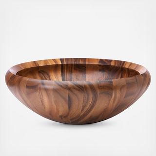 Wood Classics Round Salad Bowl