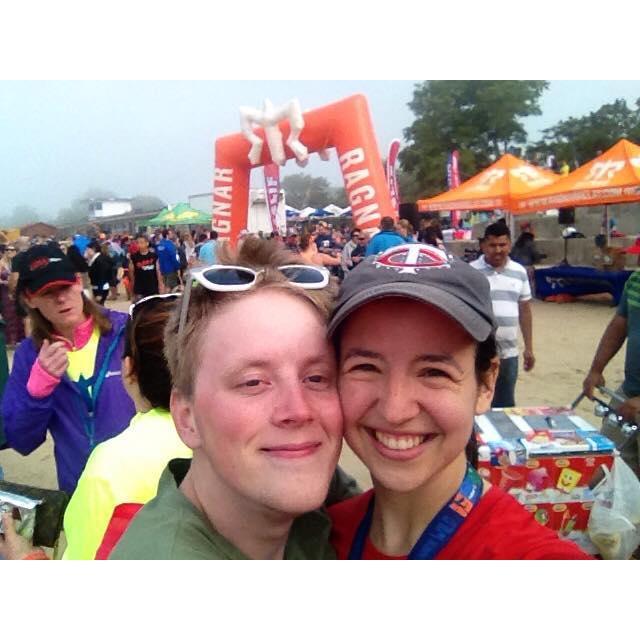 After Jackie's Ragnar (200-mile relay race) in Chicago