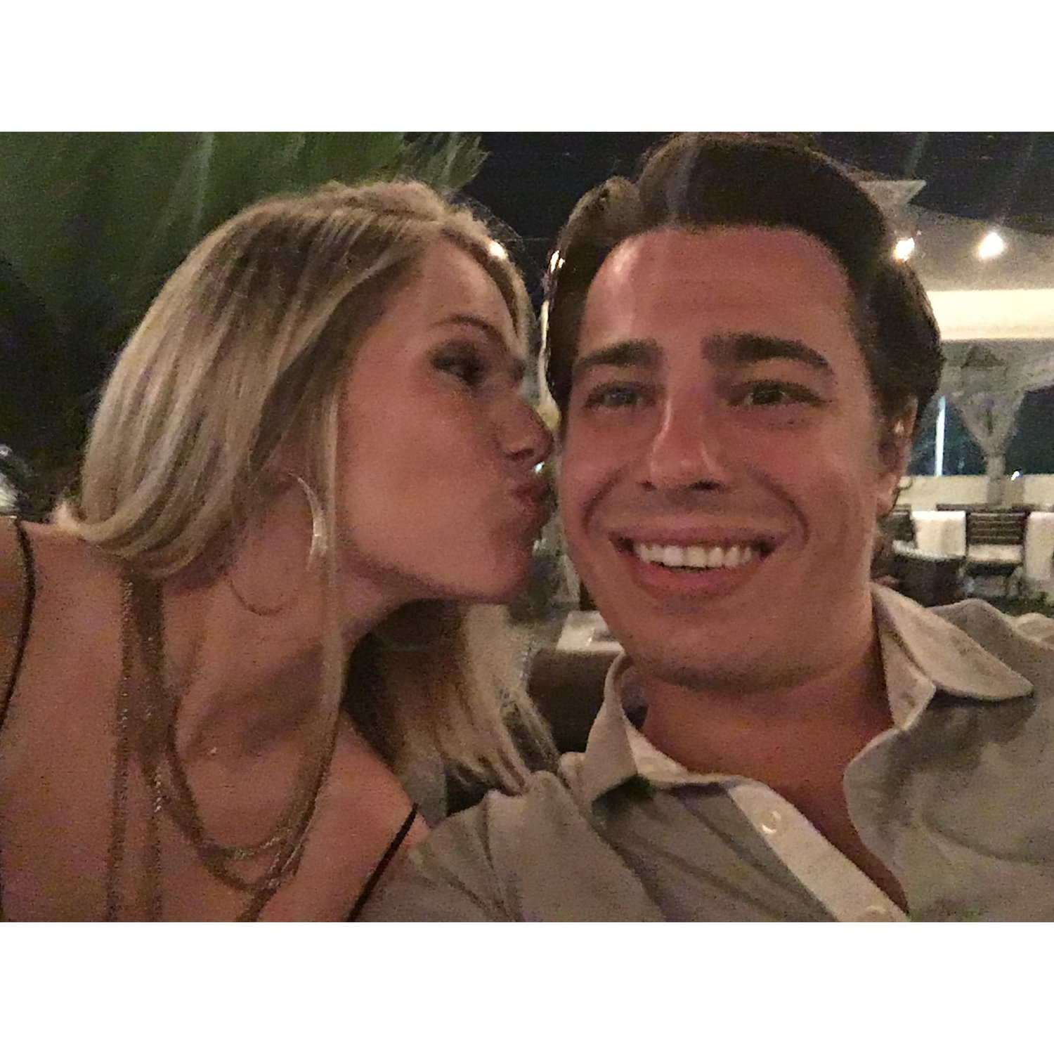 Enjoying our engagement weekend in Tampa