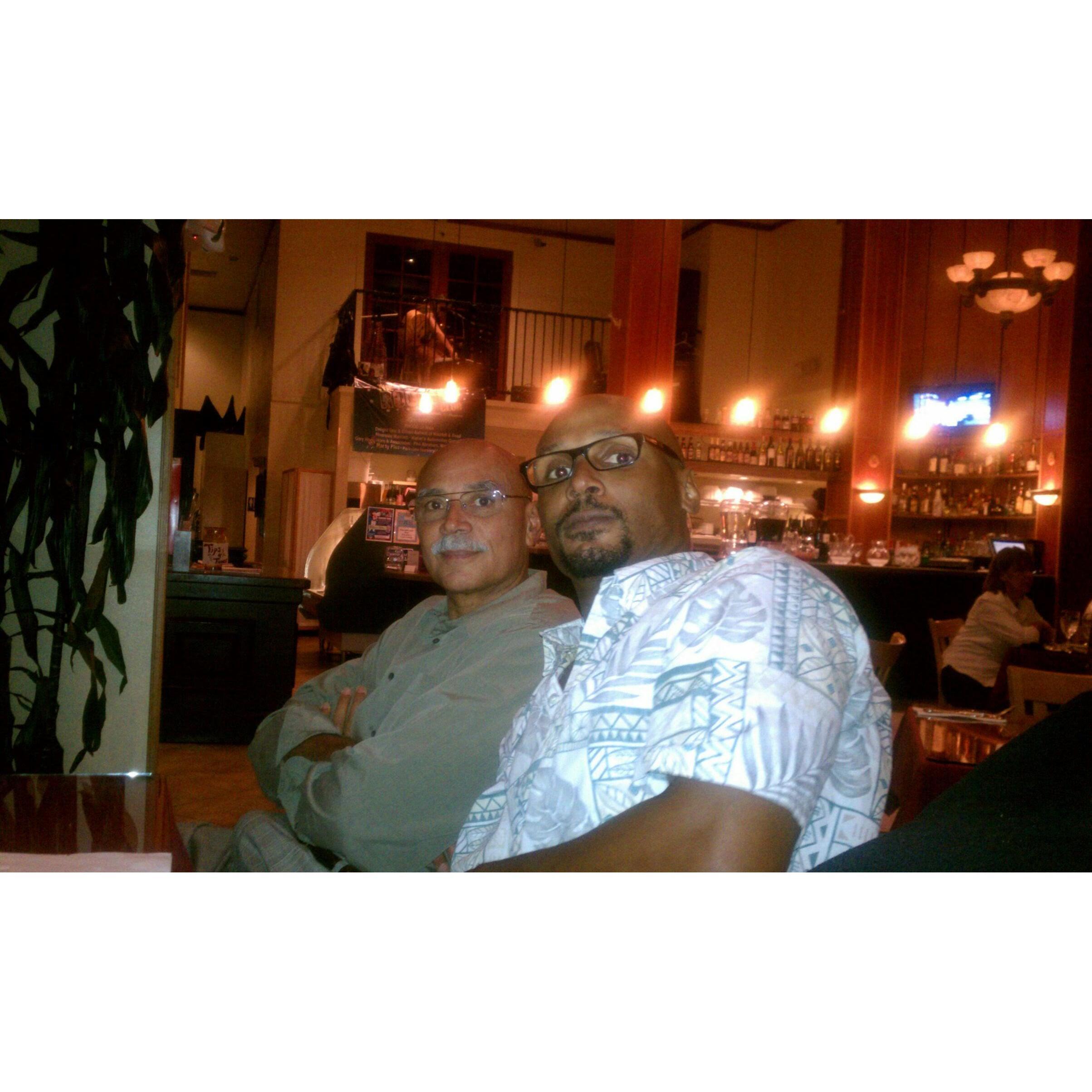 Dad and Jay.