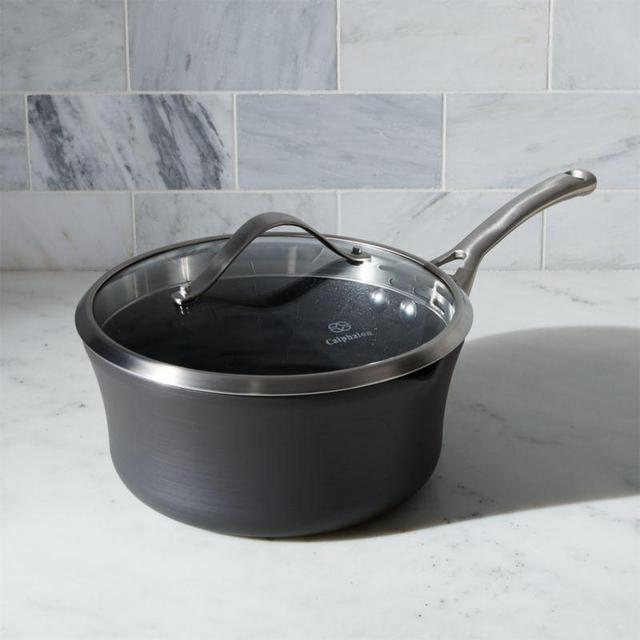 Calphalon Contemporary ™ Non-Stick 3.5 qt. Pour & Strain Saucepan