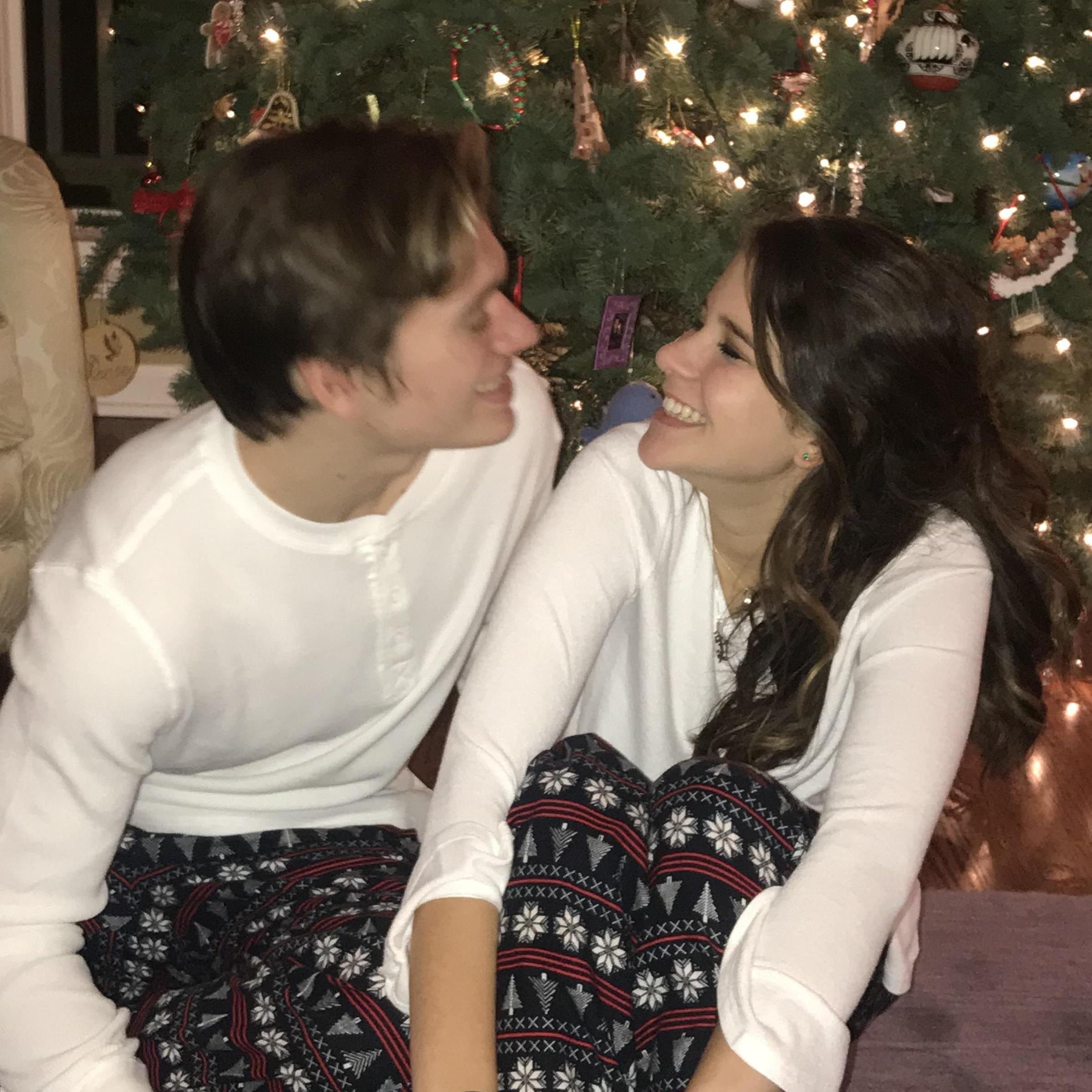 Christmas 2017- our senior year of high school