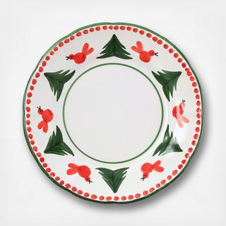 Uccello Rosso Dinner Plate