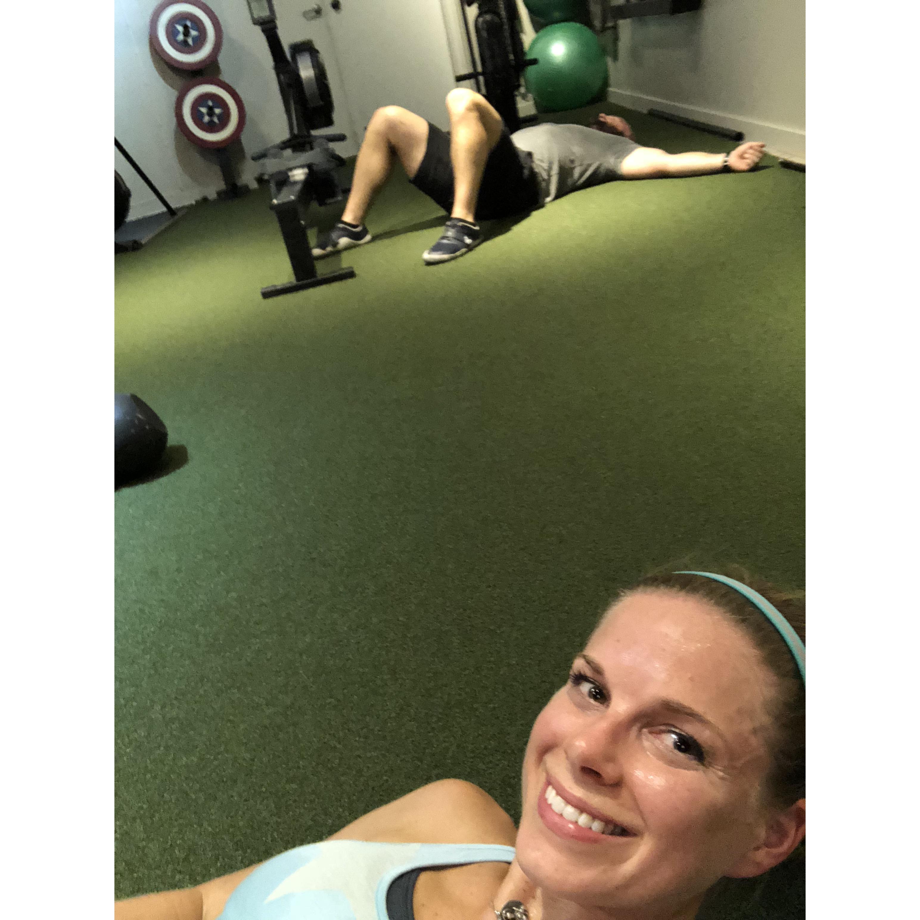 Workout buddies for life