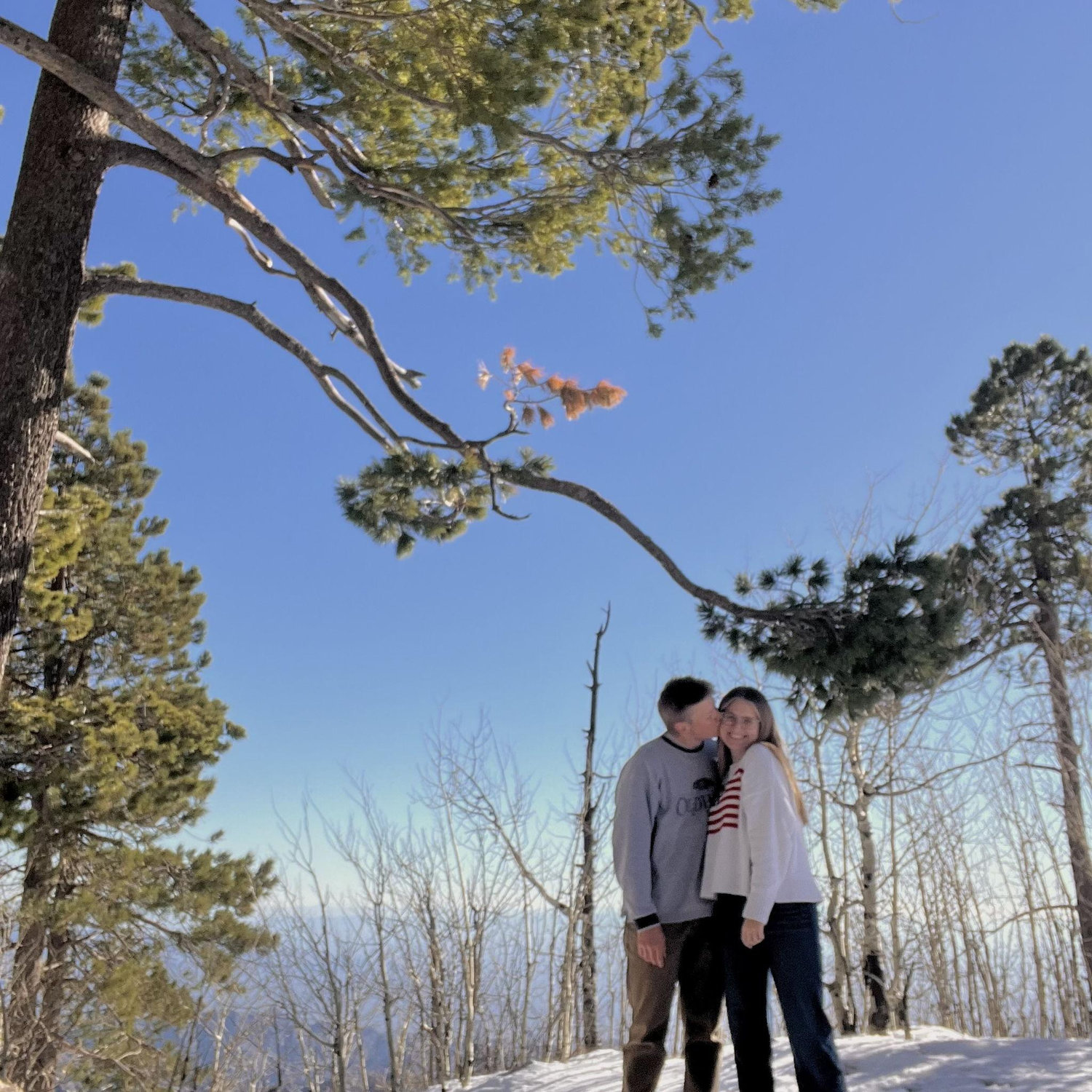 Trip up Mount Lemmon before the first day of our last semester of school!