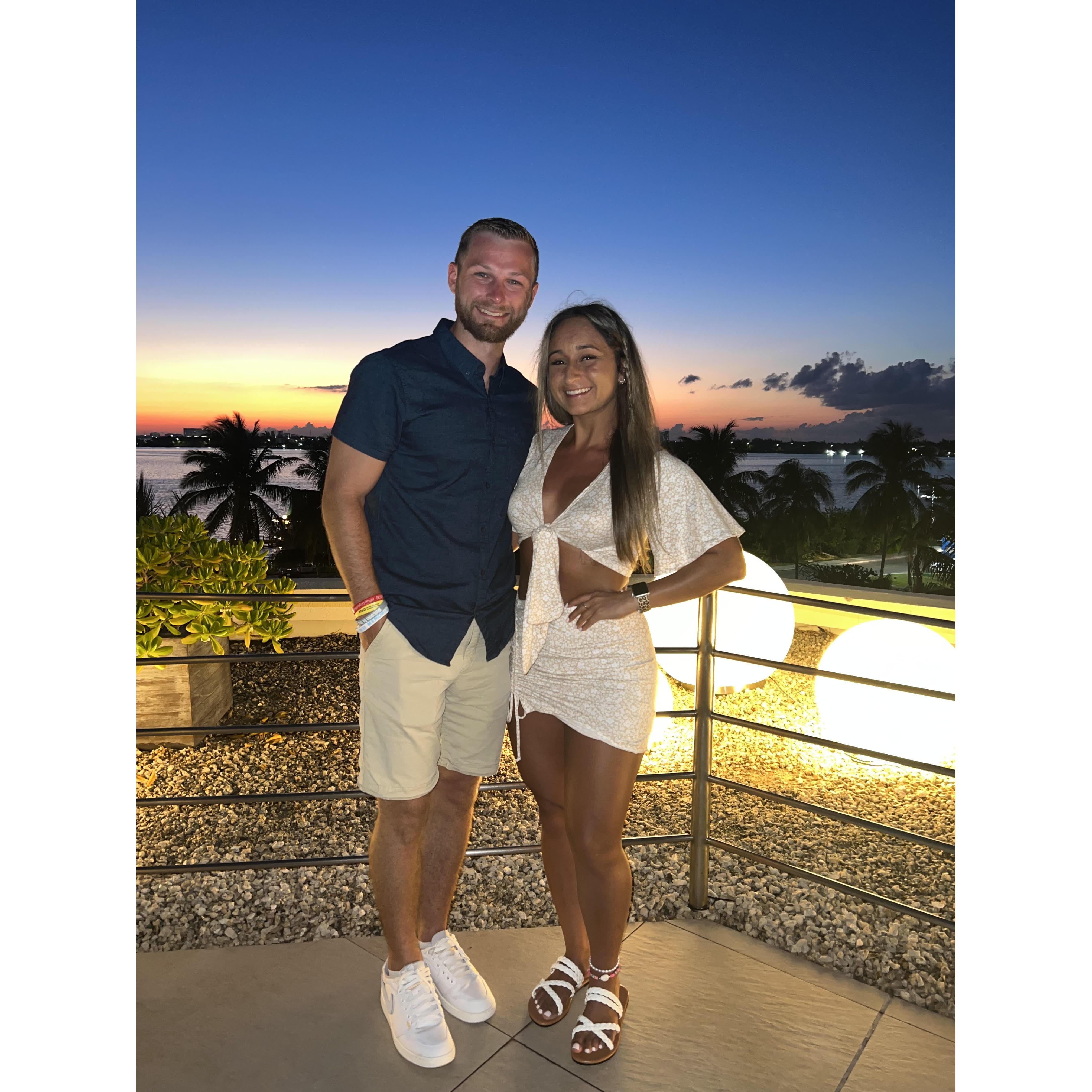 2023 - vacationing together in one of our favorite spots in Cancun