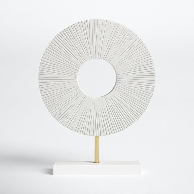 Degnan Marble H Ring on Base
