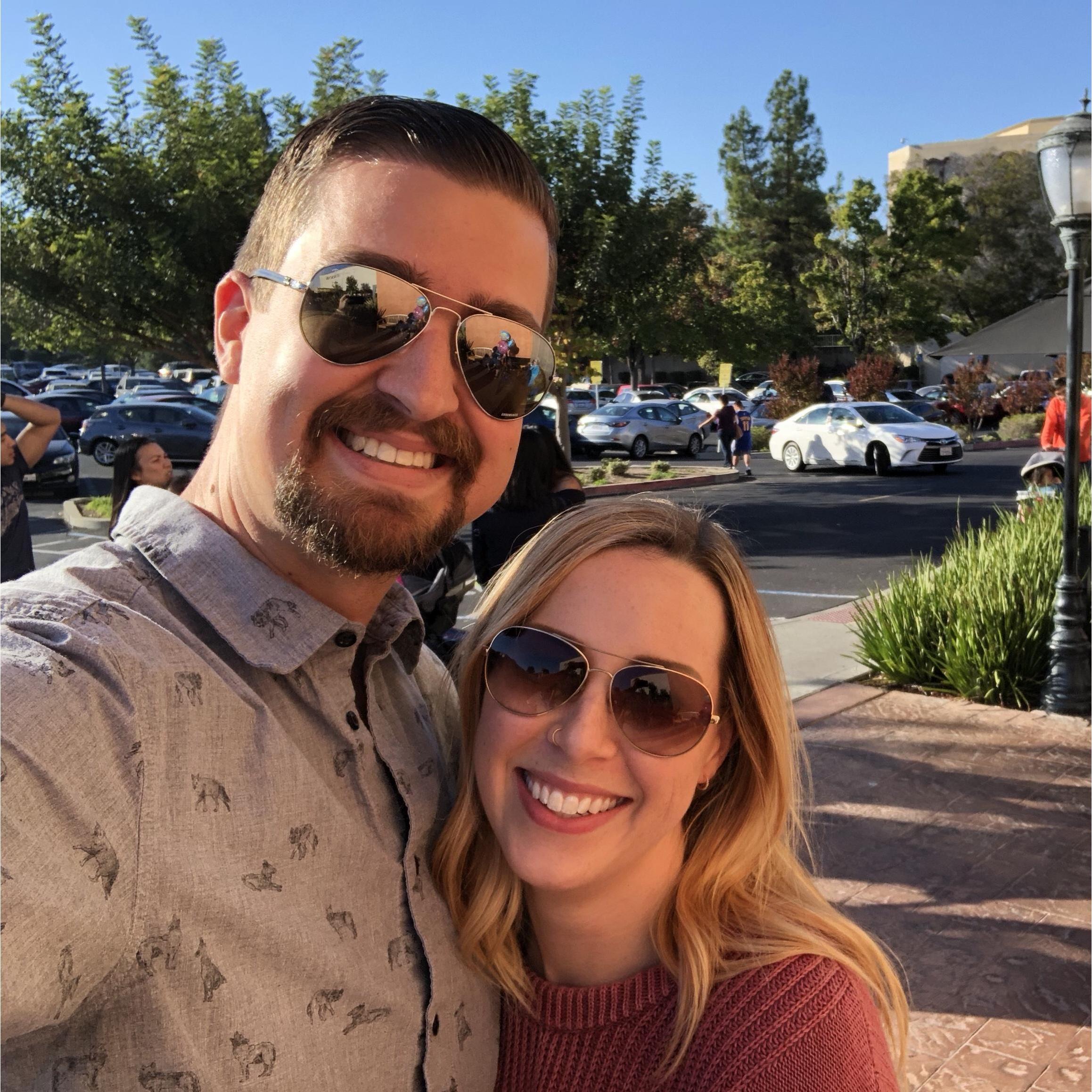 Our first picture together!