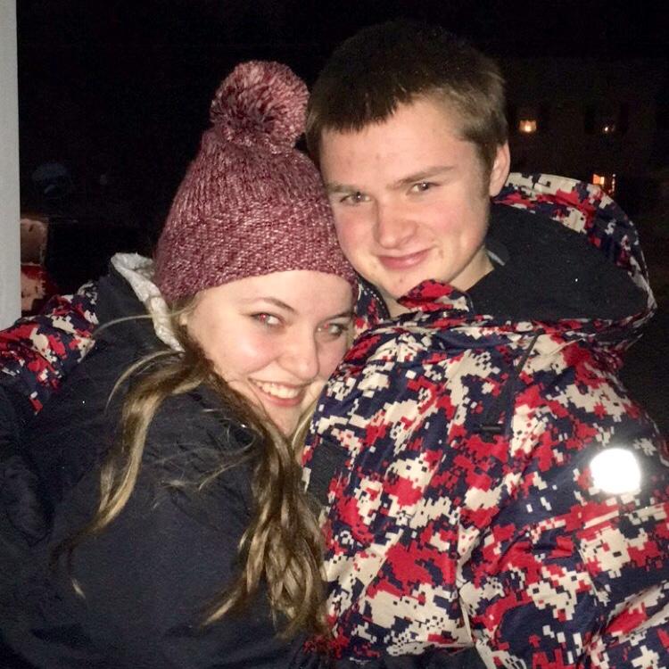 One of our very first photos together! (Also the night of our first kiss!) 2016