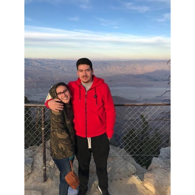 We went to the Palm Springs Aerial Tram to celebrate my mom's birthday!
