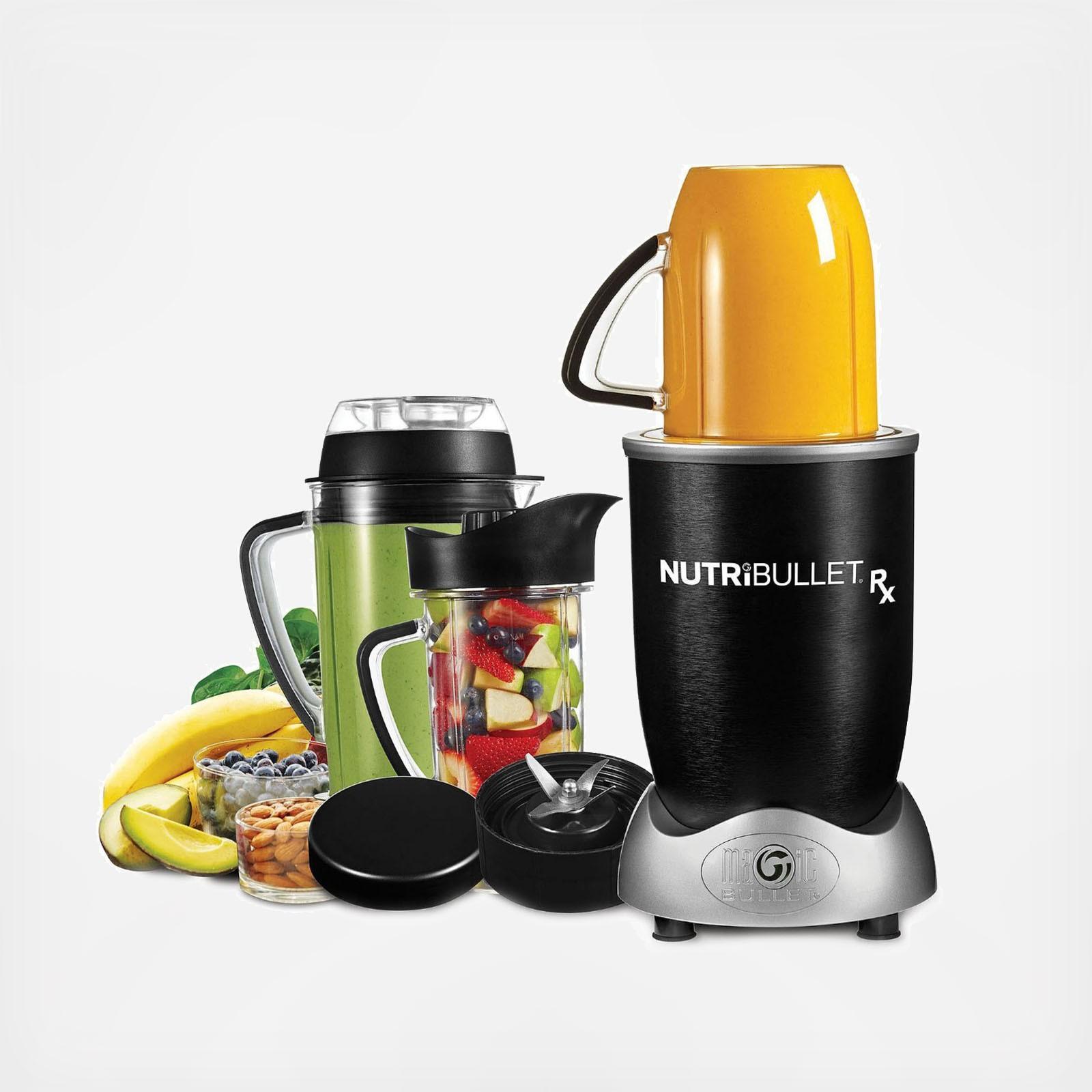 Reviews for NutriBullet Rx 30 oz. Single Speed Black Blender with 1 Liter  Pitcher