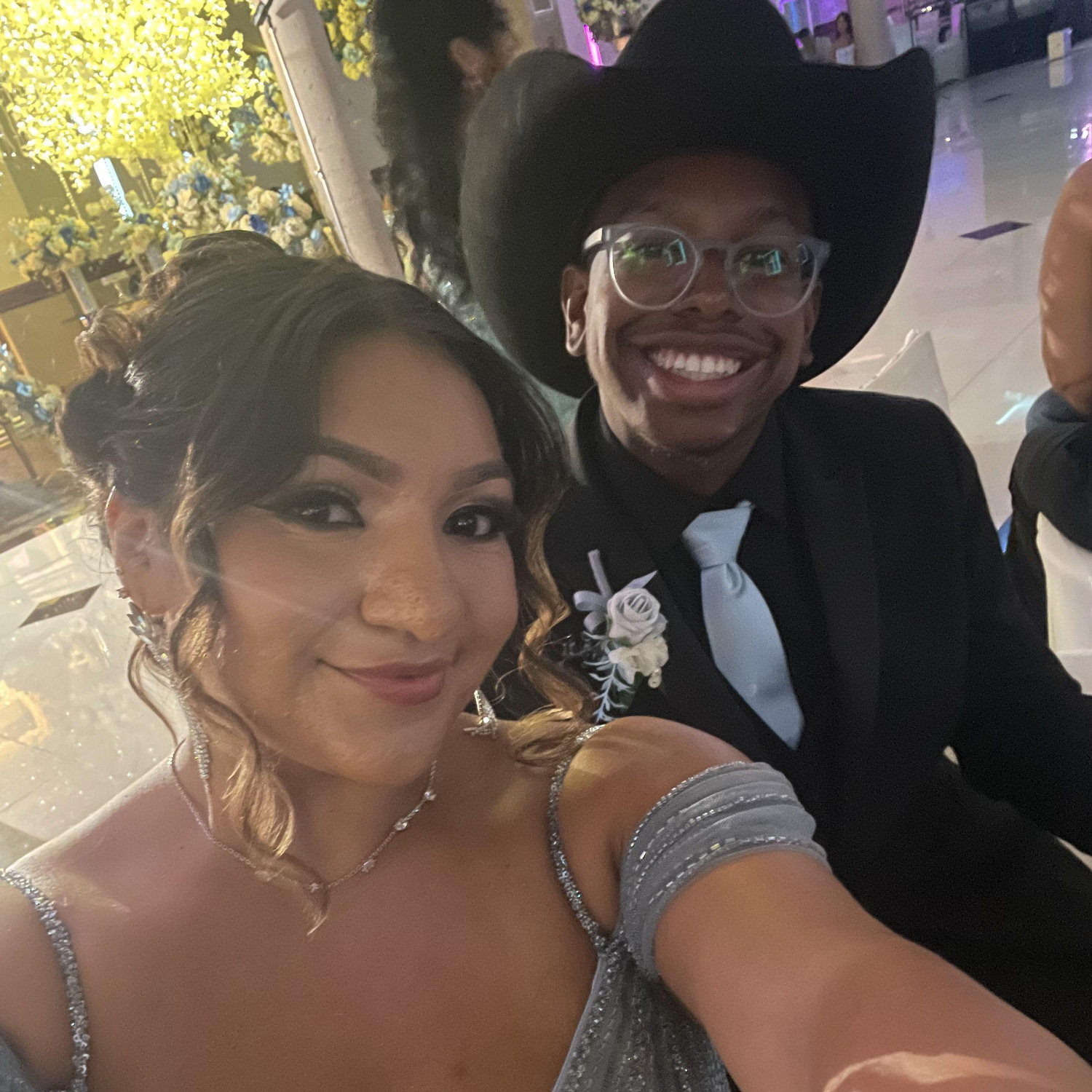 Us at Dianira's brother wedding!