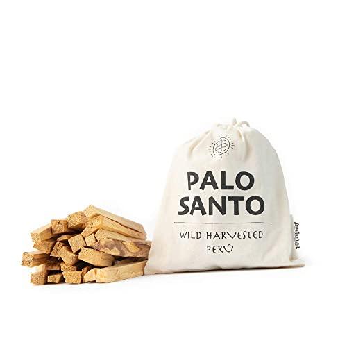 Luna Sundara - 100 g. Palo Santo Smudging Sticks from Peru Sustainably Harvested Quality Hand Picked - (Approximately 10-15 Sticks)