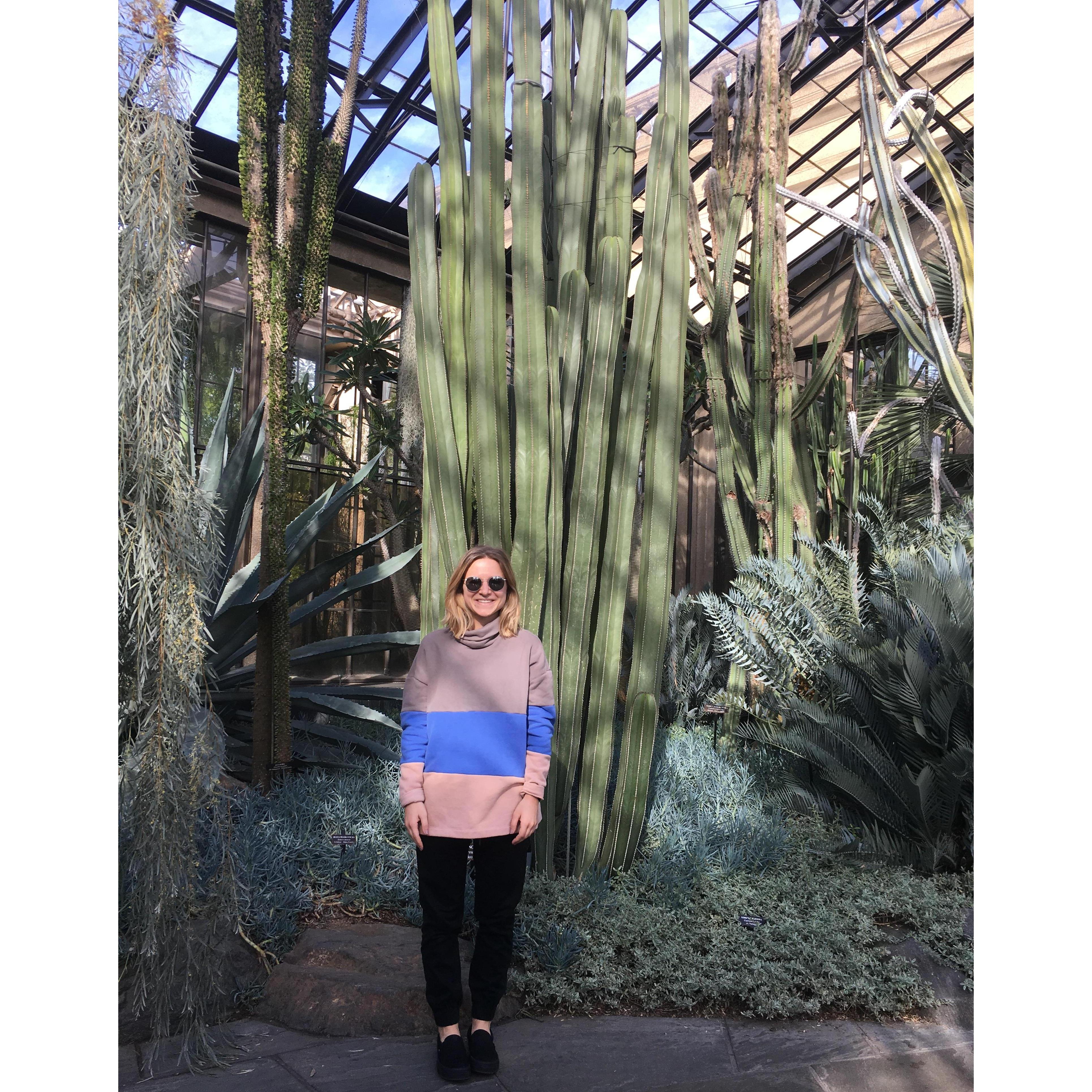 Sarah and her plants. Enough said.
