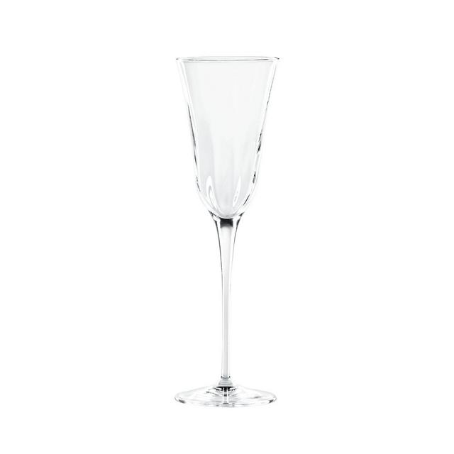 VIETRI Optical Clear Champagne Glass