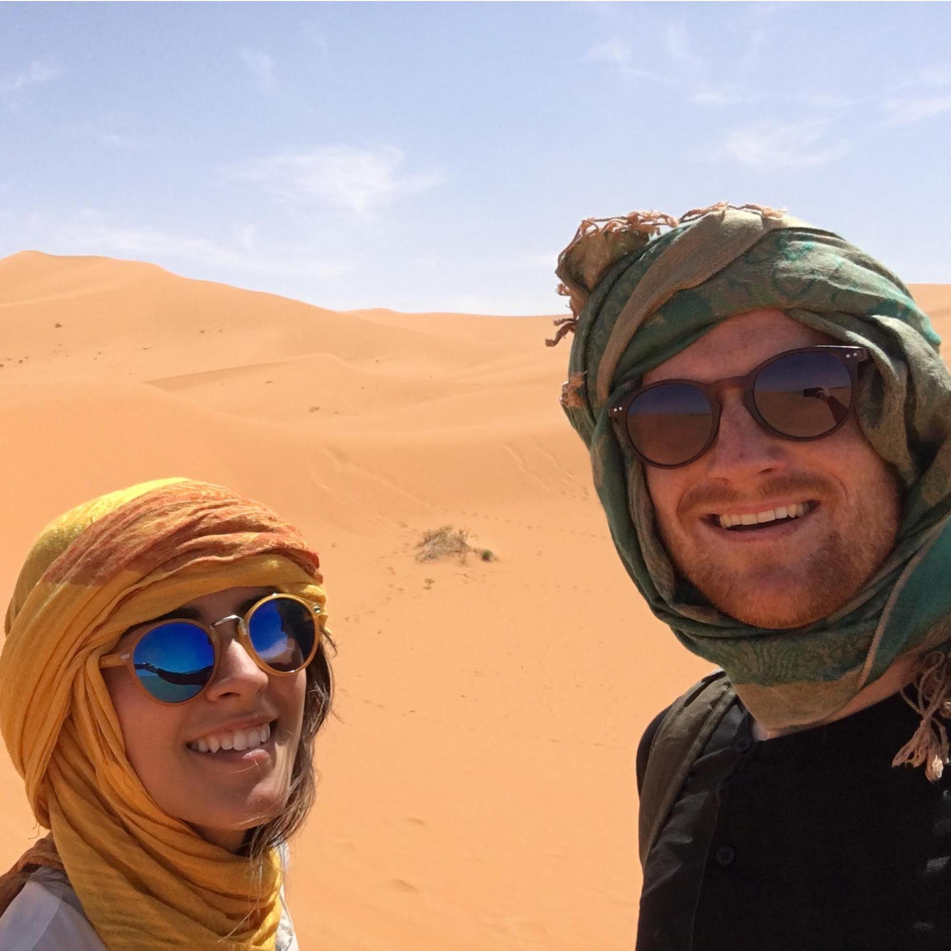 Getting lost in the Saharan Desert!