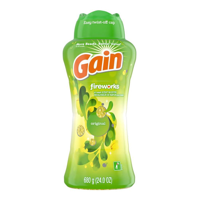 Gain Fireworks In-Wash Scent Booster Beads, Original, 24 oz