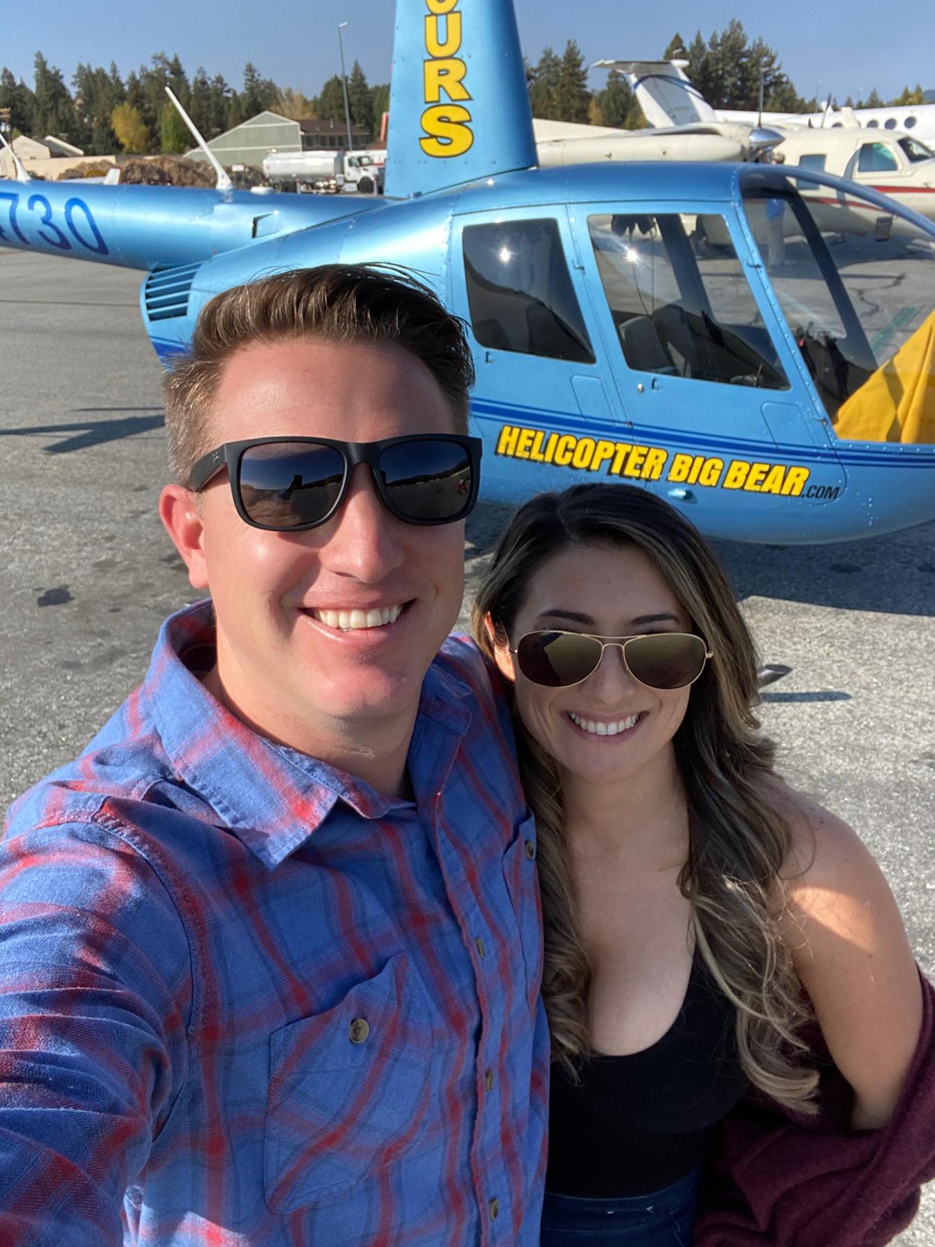 Helicopter tour