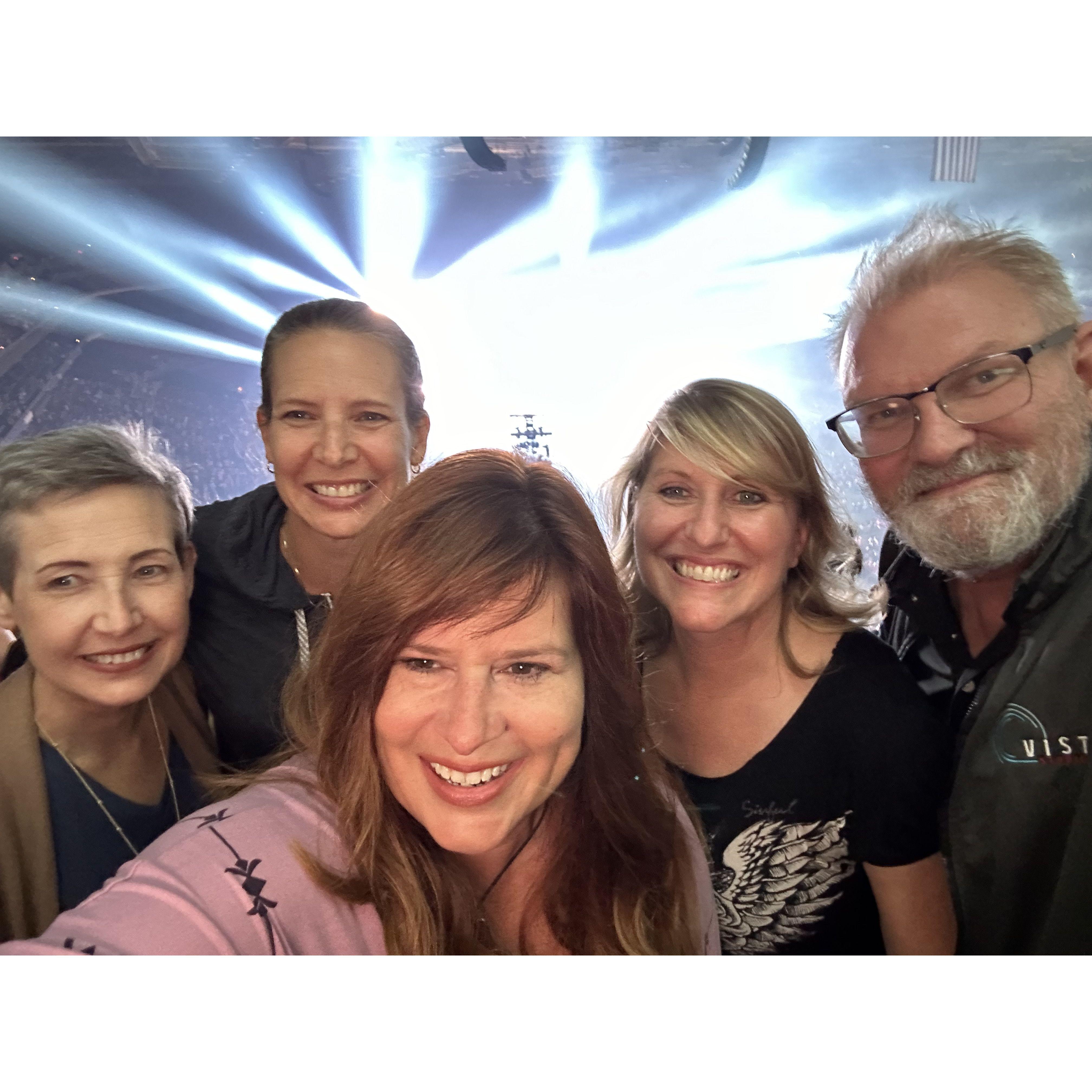 At the Pink concert