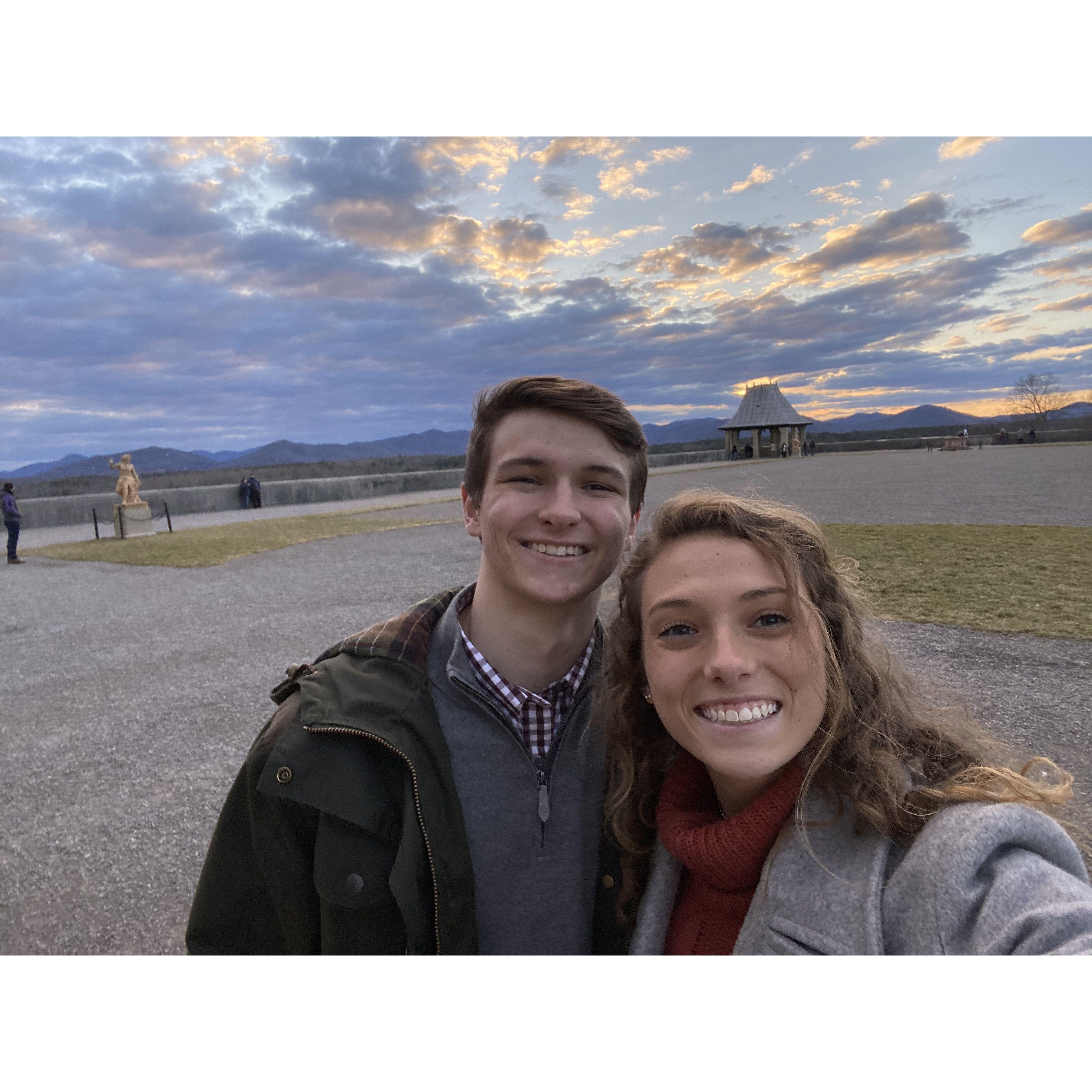 First time at Biltmore in Asheville, NC