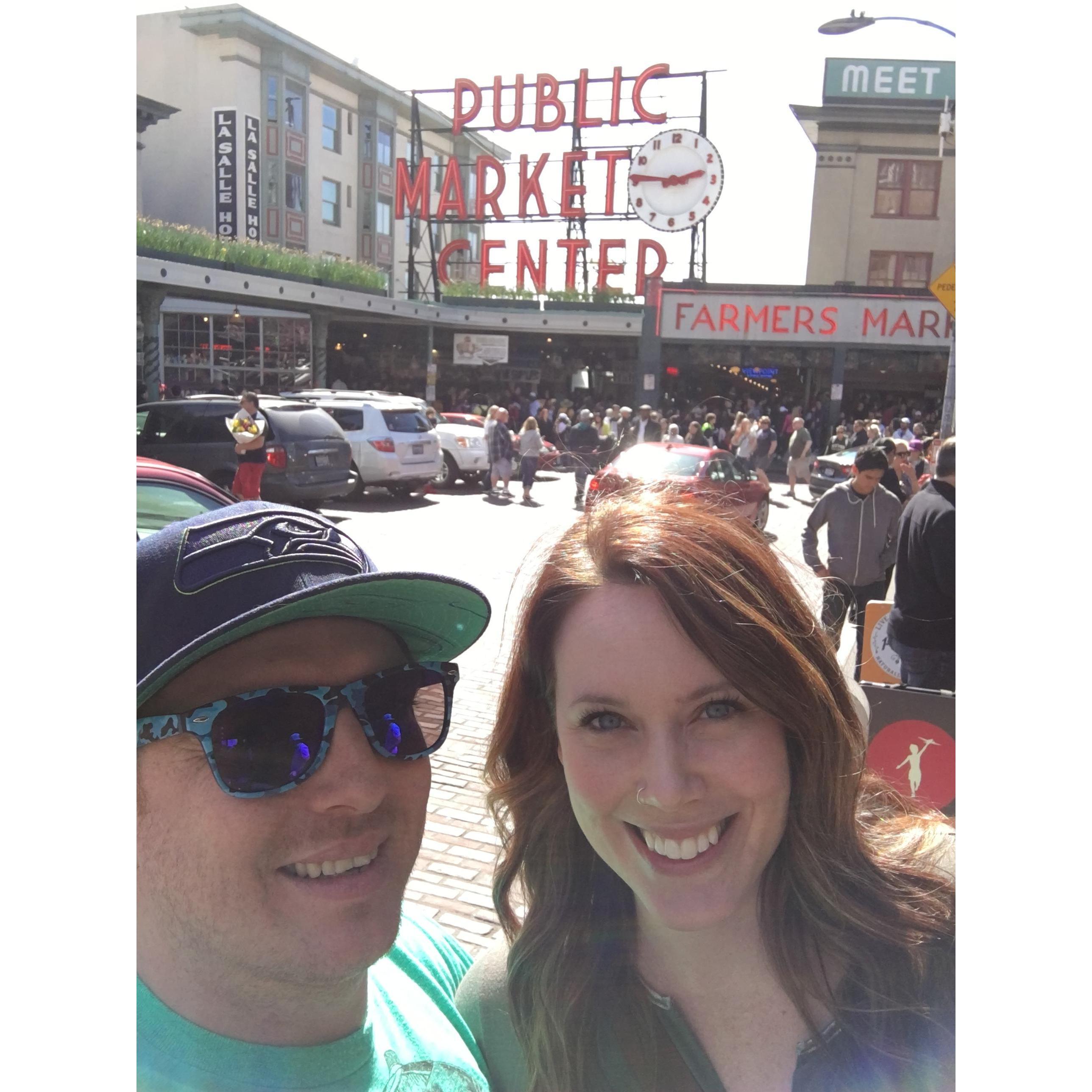 A visit to Pike Place Market in Seattle.