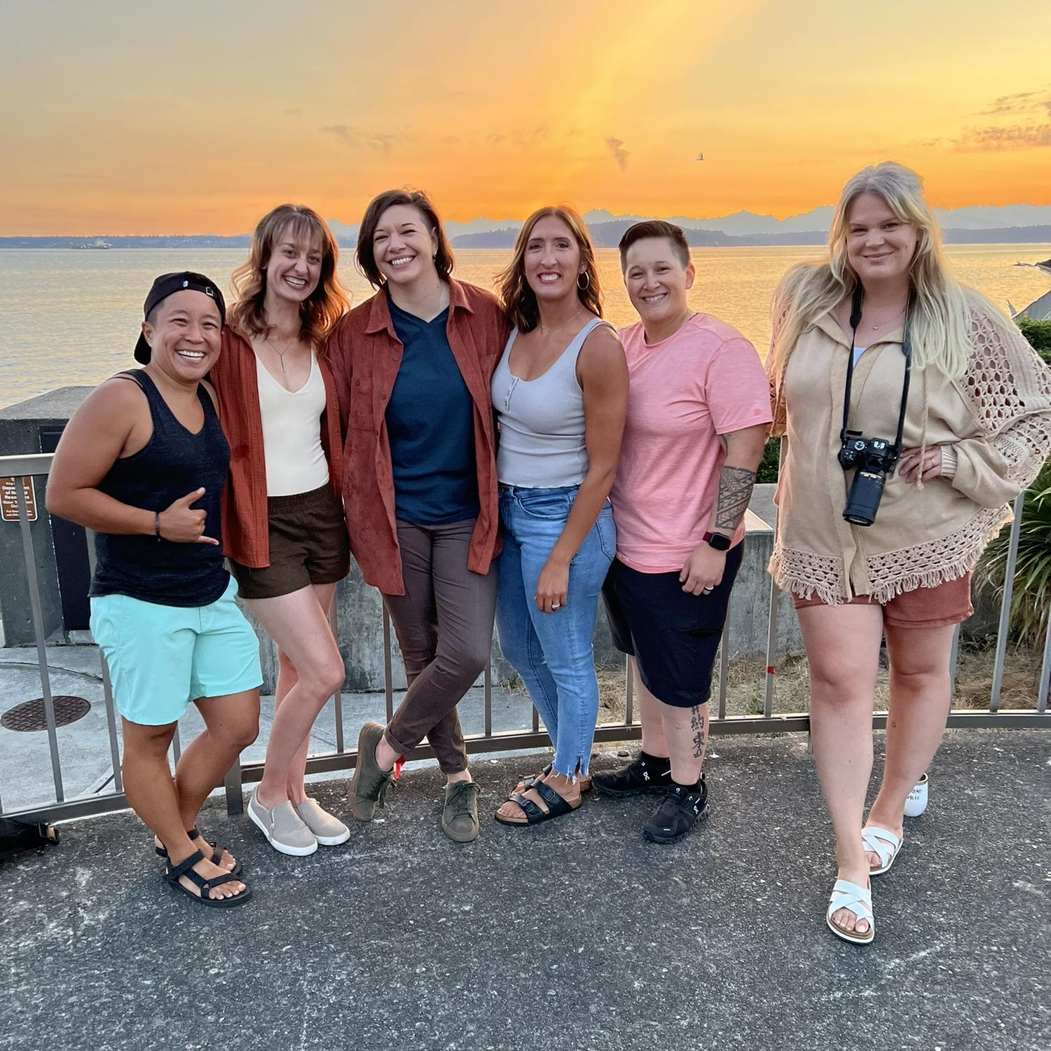 Our Dimes! Over a decade of friendship with this beautiful crew.