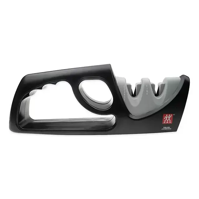 Zwilling® 2-Stage Manual Knife Sharpener in Grey/Black