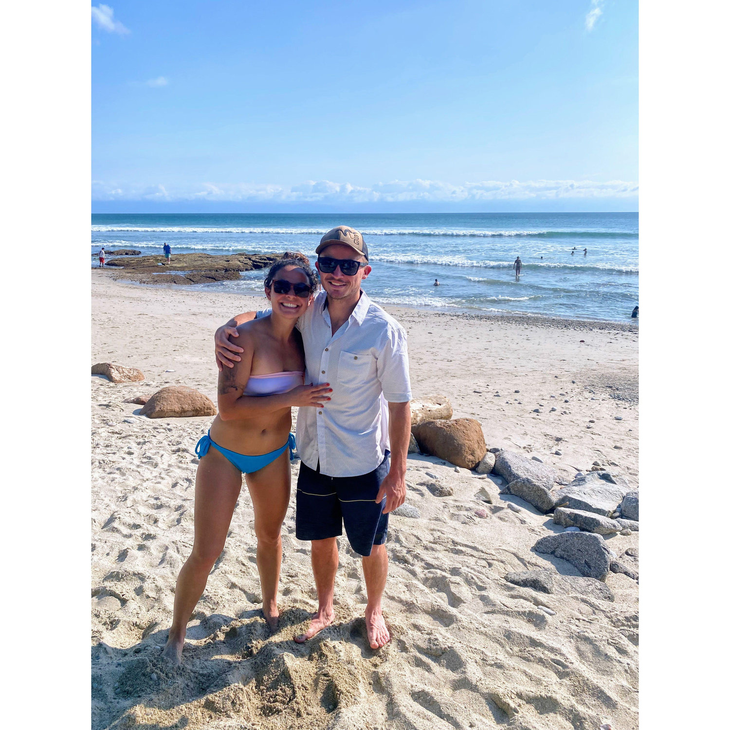 Jackie and Spencer in Puerto Vallarta for the Sabia wedding - congrats Gretch and Andrew