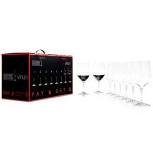 Riedel - Vinum Bordeaux Wine Glasses 8 Piece Value Set