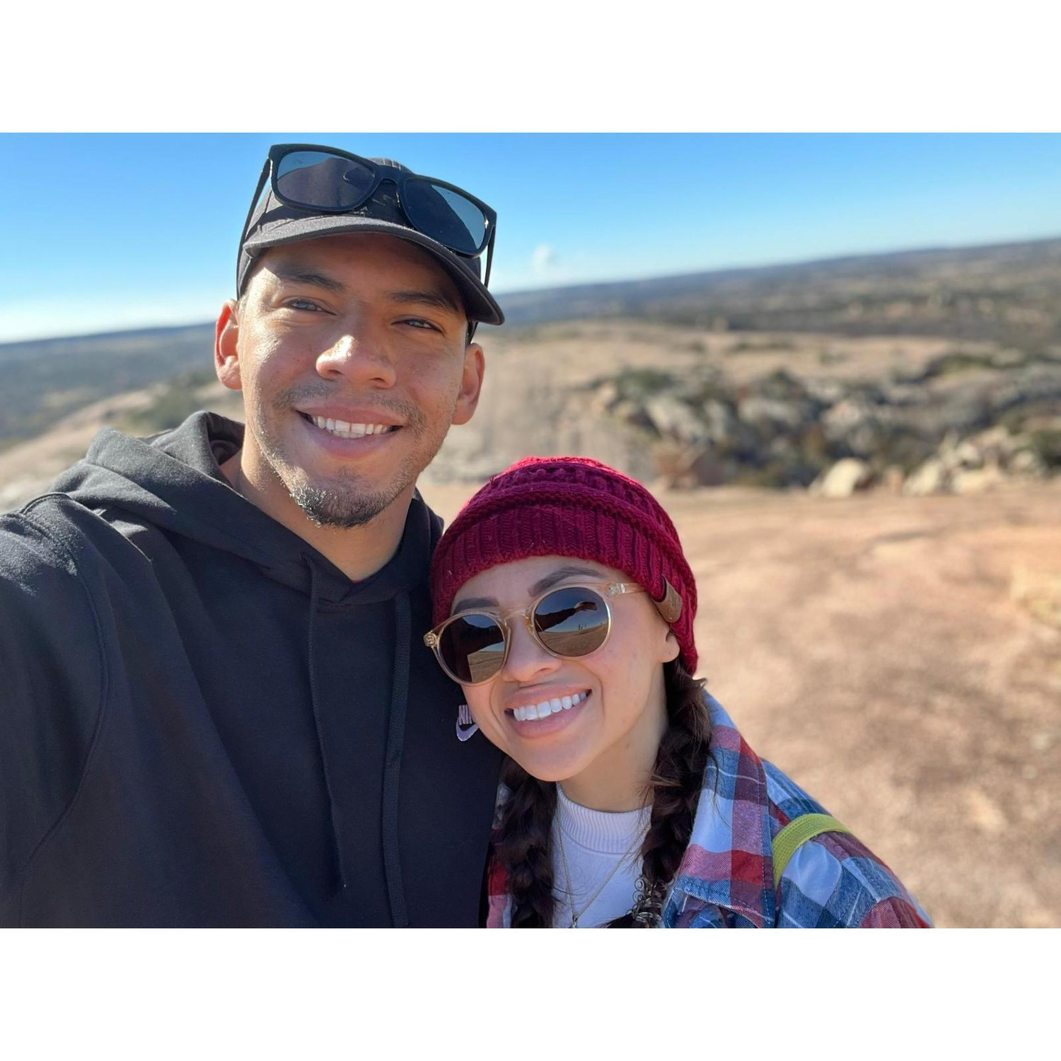 Hiking at Enchanted Rock