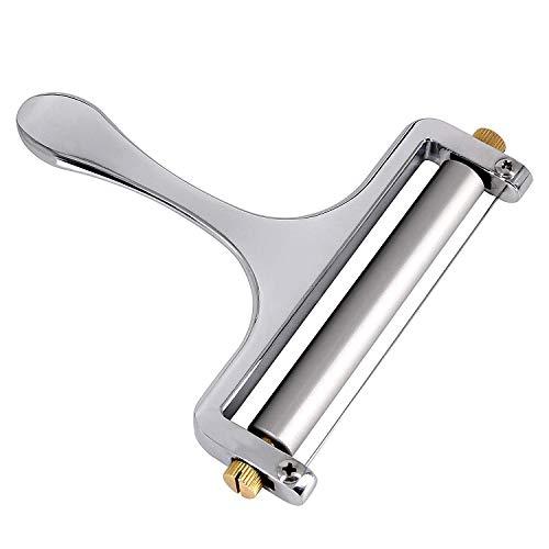 Stainless Steel Cheese Slicer,Adjustable Thickness Wire Cheese Cutter Perfectly for Kitchen Cooking