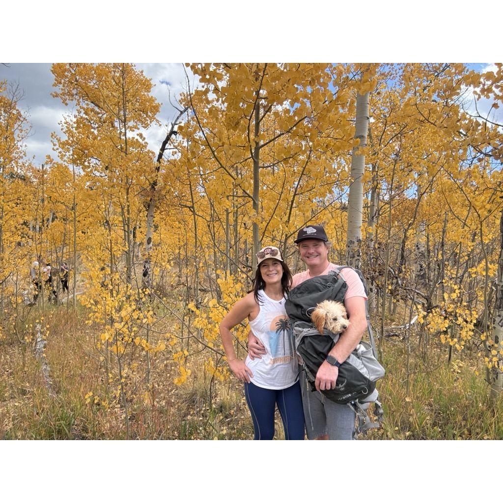 Leaf peeping with Liko.