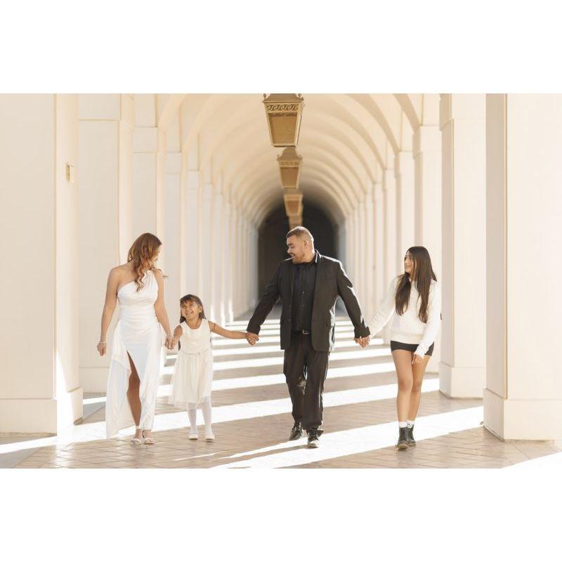 We have two beautiful daughters.