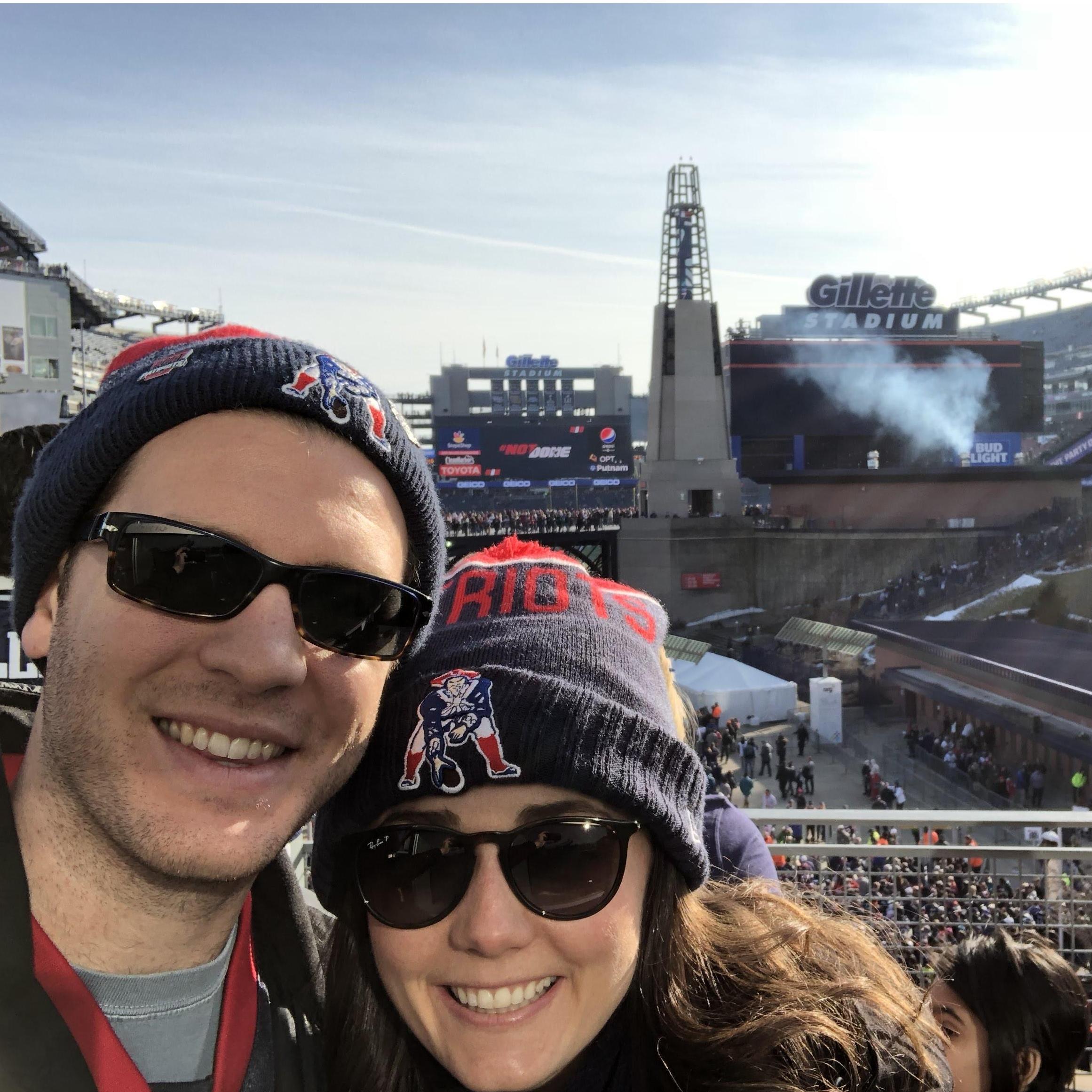 Go Pats! Gillette Stadium 2016